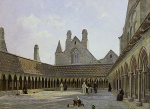 Mont Saint-Michel Manastırı by Emmanuel Lansyer